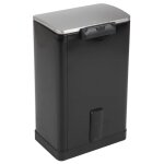 Eko poubelle à pédale e - cube 40 l noir mat Eko poubelle à pédale e - cube 40 l noir mat