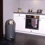 Eko poubelle � p�dale kickcan 33 l gris