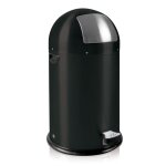 Eko poubelle � p�dale kickcan 33 l noir mat