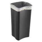 Eko poubelle  pdale regent 32 l argent mat