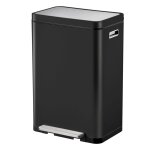 Eko poubelle à pédale x - cube 45 l noir Eko poubelle à pédale x - cube 45 l noir