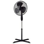 Excellent electrics ventilateur sur pied 45 w noir