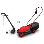 Elem garden technic tondeuse  gazon 1300 w et coupe - herbe 250 w