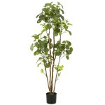 Emerald arbre de polyscias artificiel en pot 160 cm