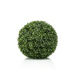 Emerald boule de buis artificiel uv vert 28 cm