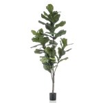 Emerald ficus lyrata artificiel 160 cm