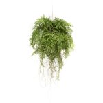 Emerald fougère artificielle suspendue avec racines 55 cm Emerald fougère artificielle suspendue avec racines 55 cm