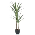 Emerald yucca artificiel 110 cm en pot