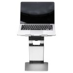 Ergoline support réglable d'ordinateur portable 28x28x10 cm argenté Ergoline support réglable d'ordinateur portable 28x28x10 cm argenté