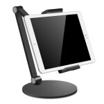 Ergoline support r�glable de tablette avec pied rond aluminium