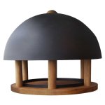 Esschert design mangeoire à oiseaux toit rond en acier fb429 Esschert design mangeoire à oiseaux toit rond en acier fb429
