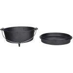 Esschert design marmite 6, 5 l noir ff235