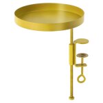 Esschert design plateau pour plantes avec pince rond dor m