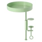 Esschert design plateau pour plantes avec pince rond vert s Esschert design plateau pour plantes avec pince rond vert s