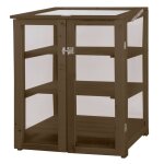 Esschert design serre s marron