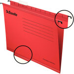 Esselte classeur  suspension renforce 25 pcs rouge
