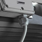 Eurom chauffage pour patio  goldsun aqua 2000  2000 w noir