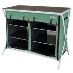 Eurotrail armoire de camping brocas 110x52x90 cm vert