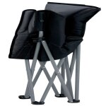 Eurotrail chaise de camping kampala noir