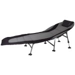 Eurotrail lit de camping royal gris et noir