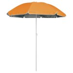 Eurotrail parasol de plage upf 50 + orange