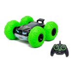 Exost voiture jouet de cascade radioguide 360 tornado vert 1:10
