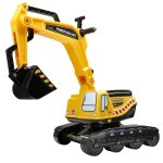 Falk pelle jouet à enfourcher power builder jaune Falk pelle jouet à enfourcher power builder jaune