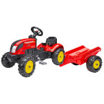 Falk tracteur à pédales à enfourcher country farmer rouge Falk tracteur à pédales à enfourcher country farmer rouge