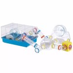 Ferplast cage pour hamsters paula bleu 46x29, 5x24, 5 cm 57906411 Ferplast cage pour hamsters paula bleu 46x29, 5x24, 5 cm 57906411