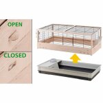 Ferplast cage pour lapins arena 120 125 x 64, 5 x 51 cm 57089717