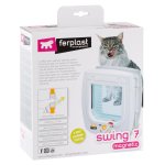 Ferplast chatire magntique  4 voies swing 7 set blanc 72104011