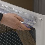 Ferplast clapier grand lodge 120 plastique gris 57085360
