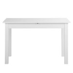 Finori table  dner extensible coburg 120 blanc
