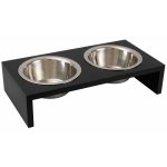 Flamingo bol d'alimentation double kobushi anthracite 2x650 ml 1031113