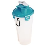 Flamingo bol d'eau de voyage 2 en 1 pour animaux trinka bleu et gris