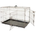 Flamingo cage pour animaux ebo marron mtallis 109x70x77 cm 517583