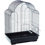 Flamingo cage à oiseaux bali noir 46x30, 5x58 cm Flamingo cage à oiseaux bali noir 46x30, 5x58 cm