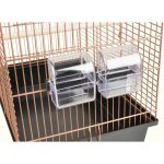Flamingo cage à oiseaux klara 2 cuivre 45x28x62, 5 cm Flamingo cage à oiseaux klara 2 cuivre 45x28x62, 5 cm