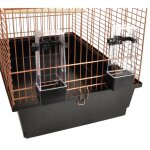 Flamingo cage à perruches wammer 1 54x34x75 cm cuivre Flamingo cage à perruches wammer 1 54x34x75 cm cuivre
