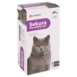 Flamingo filet de scurit pour chat sekura 3x2 m s noir