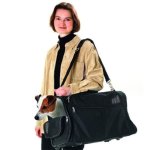 Flamingo sac de transport pour animaux smart trolley noir 31470