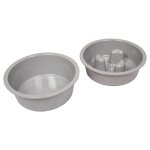 Flamingo support de bol d'alimentation suvi m 1100 ml et 1500 ml gris