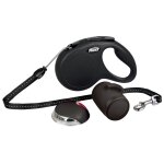 Flexi jeu de laisse en ruban new classic 5 m noir Flexi jeu de laisse en ruban new classic 5 m noir