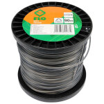 Flo fil de coupe - herbe trigon 2, 4 mm 90 m noir
