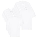 Fruit of the loom t - shirts originaux 10 pcs blanc s coton Fruit of the loom t - shirts originaux 10 pcs blanc s coton