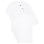 Fruit of the loom t - shirts originaux 5 pcs blanc 5xl coton Fruit of the loom t - shirts originaux 5 pcs blanc 5xl coton