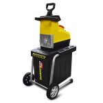 Gardeo pro broyeur de d�chets de jardin �lectrique silencieux 2800 w