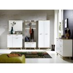 Germania armoire  chaussures oslo 76x35x51, 5 cm chne sonoma et blanc