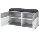 Germania armoire  chaussures topix 96x40x50, 4 cm blanc et bton