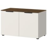 Germania banc  chaussures gw - california 40x75x48cm cachemire et noyer